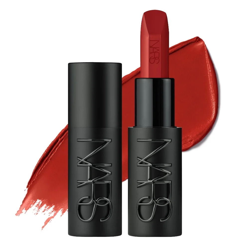 Desirous Nars Explicit Satin Lipstick Burnt Red Brand New In Box Full Size - Picture 1 of 11